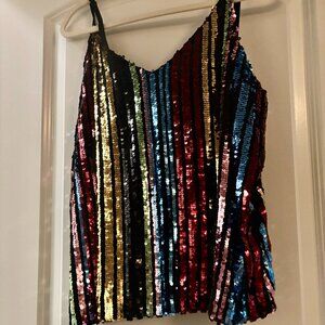 Glittery camisole top